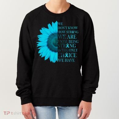Colon Cancer Awareness Sunflower Women's Sweatshirt