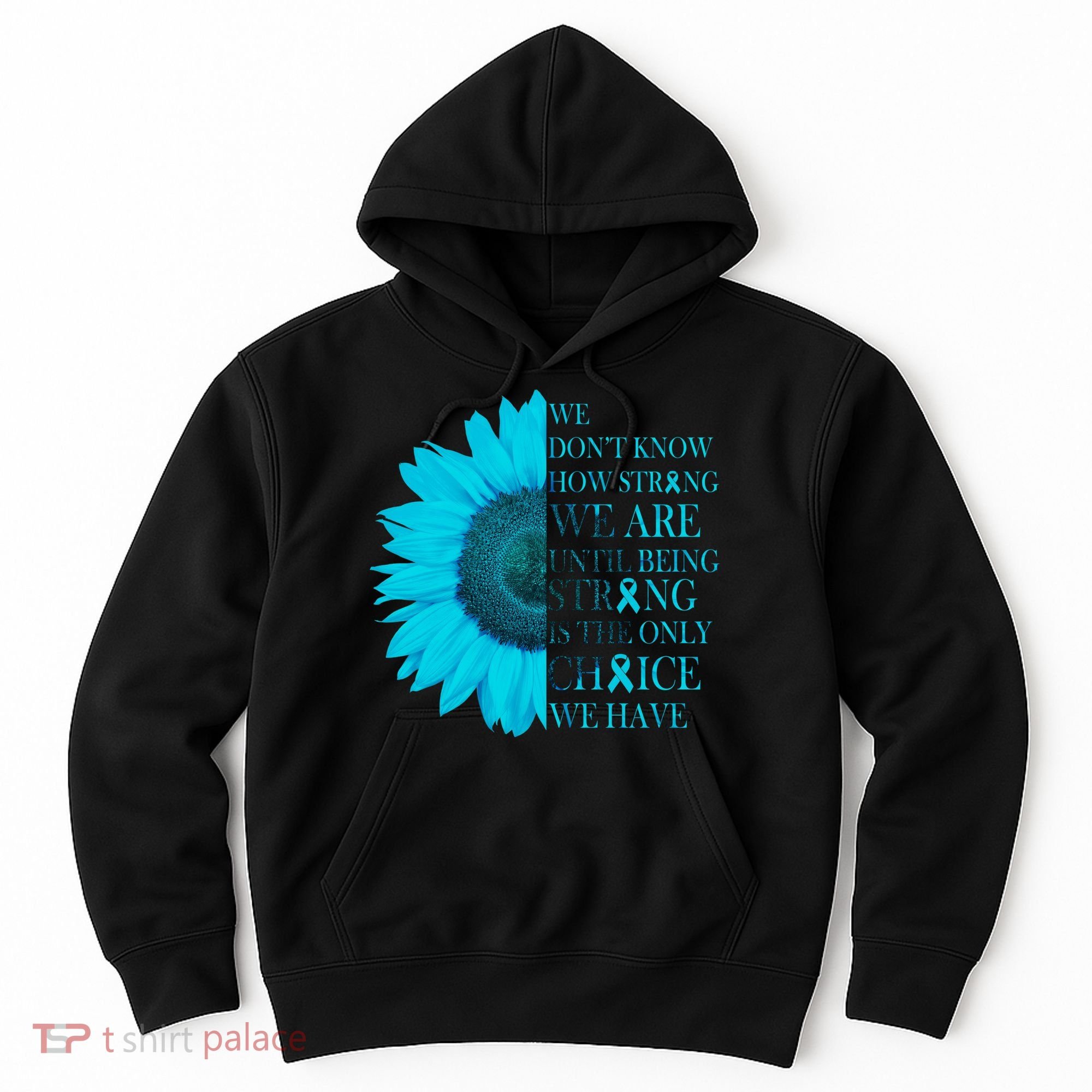 Colon Cancer Awareness Sunflower Hoodie