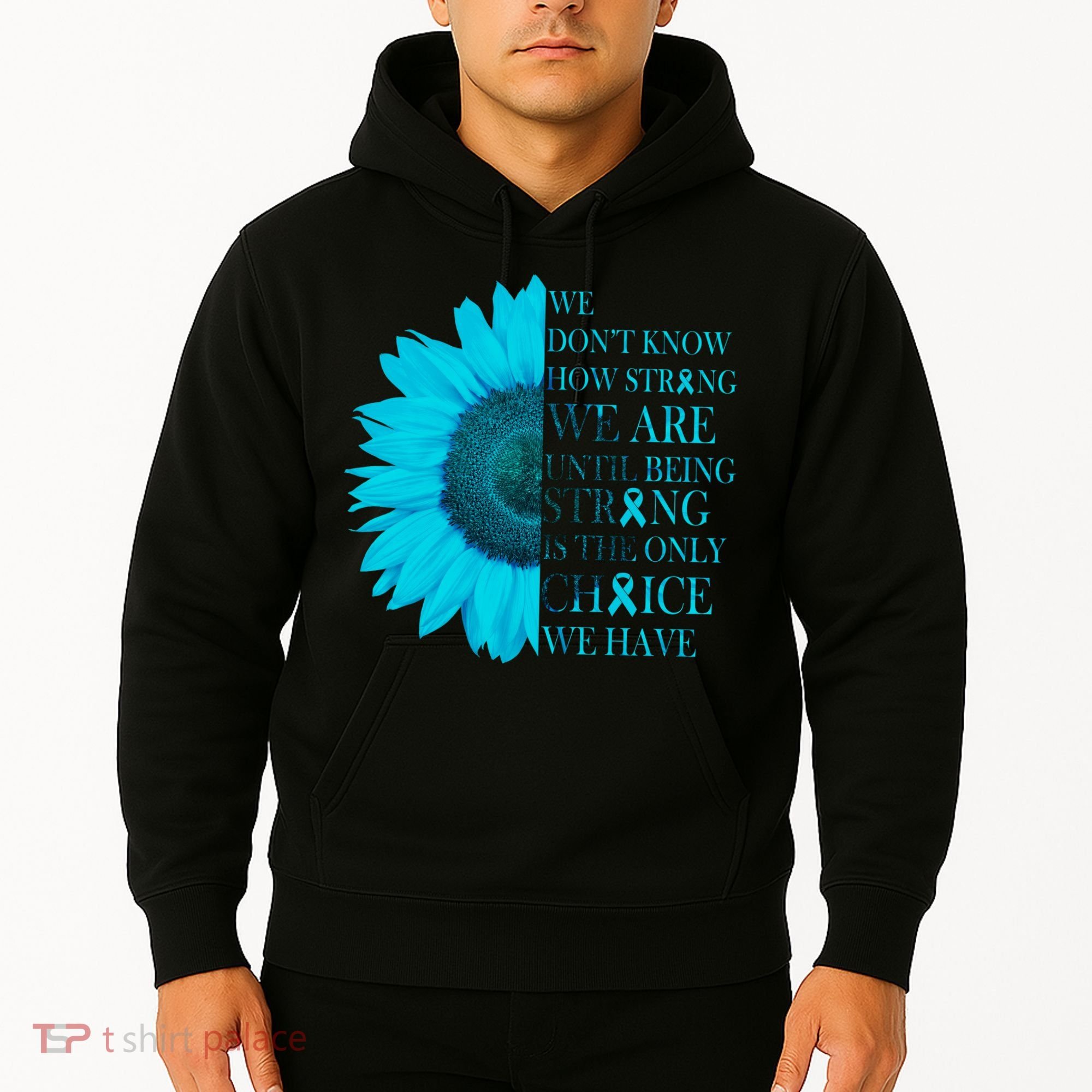Colon Cancer Awareness Sunflower Hoodie