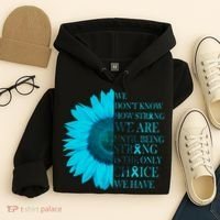 Colon Cancer Awareness Sunflower Hoodie thumb 4