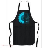 Colon Cancer Awareness Sunflower Apron thumb 0