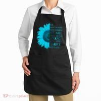 Colon Cancer Awareness Sunflower Apron thumb 2