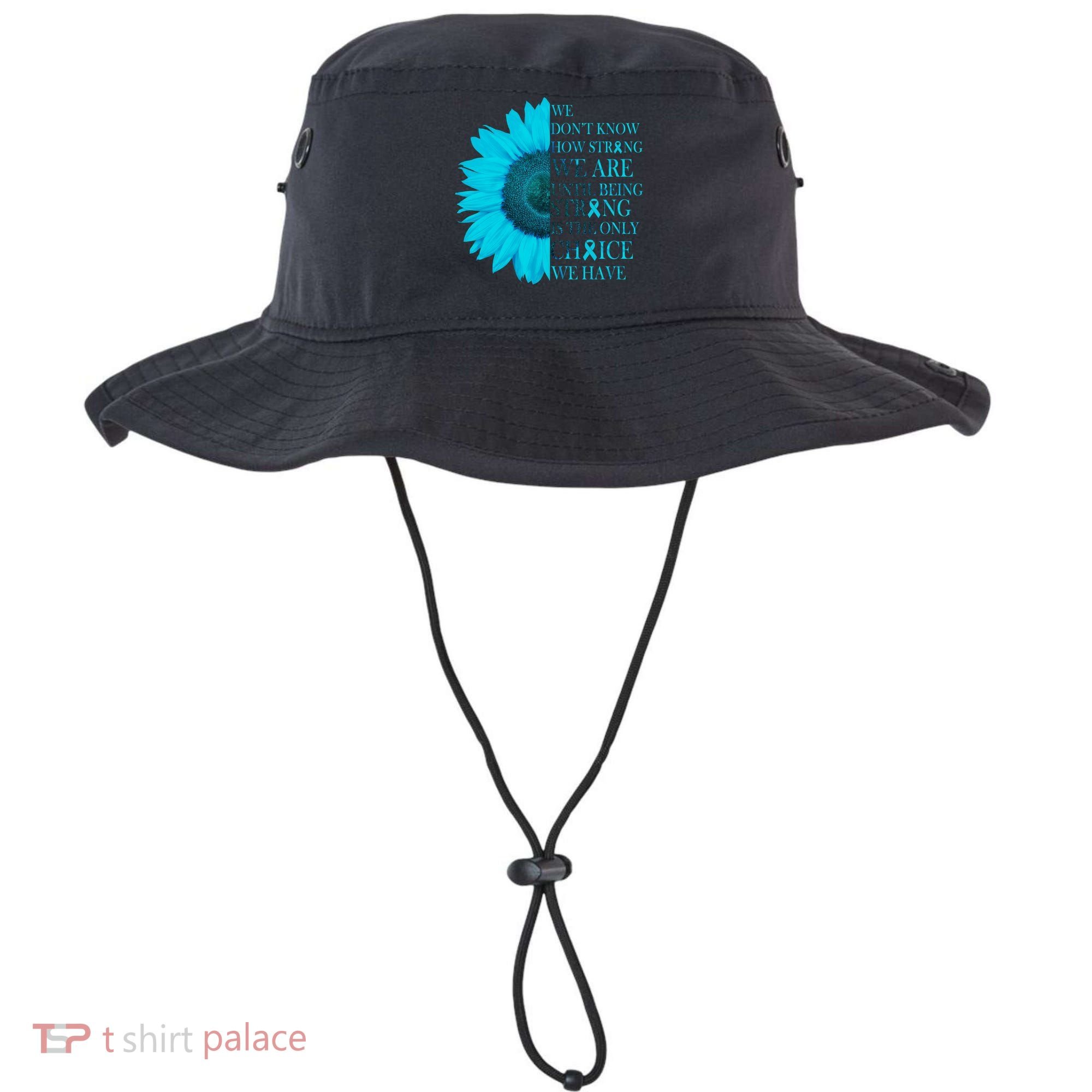 Colon Cancer Awareness Sunflower Bucket Hat