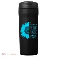 Colon Cancer Awareness Sunflower 24oz Duet Stainless Steel Tumbler thumb 0