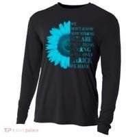 Colon Cancer Awareness Sunflower Cooling Performance Long Sleeve Crew thumb 0