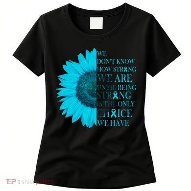 Colon Cancer Awareness Sunflower Women's T-Shirt