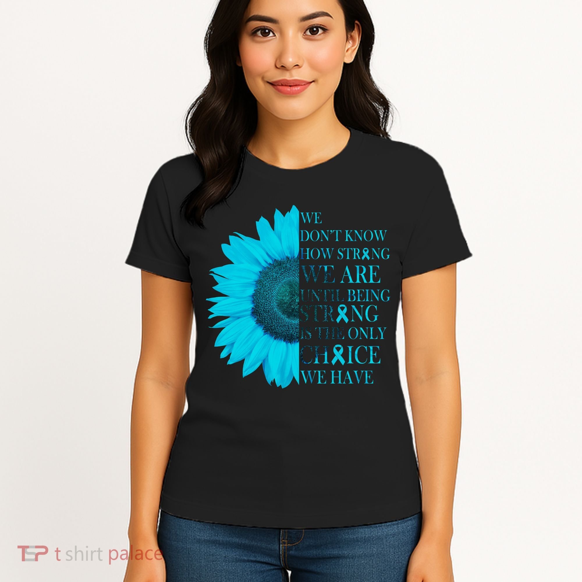 Colon Cancer Awareness Sunflower Women's T-Shirt