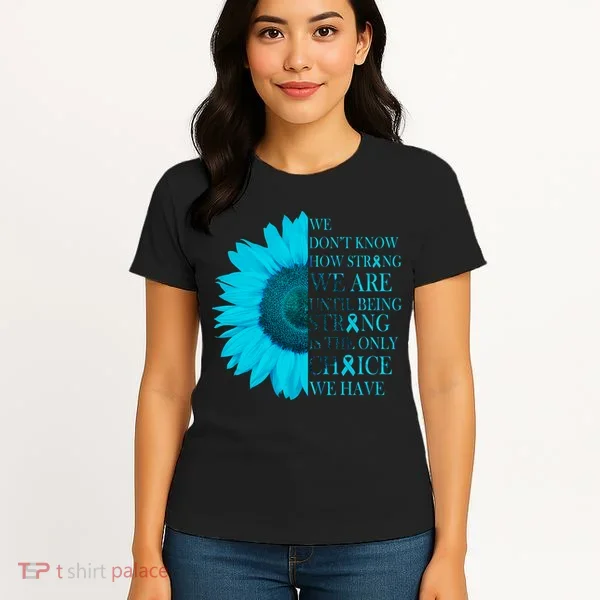 Colon Cancer Awareness Sunflower Women's T-Shirt