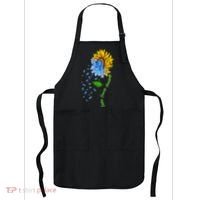 Colon Cancer Awareness Sunflower Support Apron thumb 0