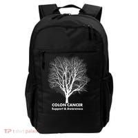 Colon Cancer Awareness Tree Backpack thumb 0