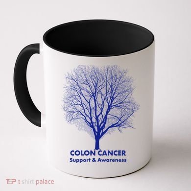 Colon Cancer Awareness Tree Coffee Mug