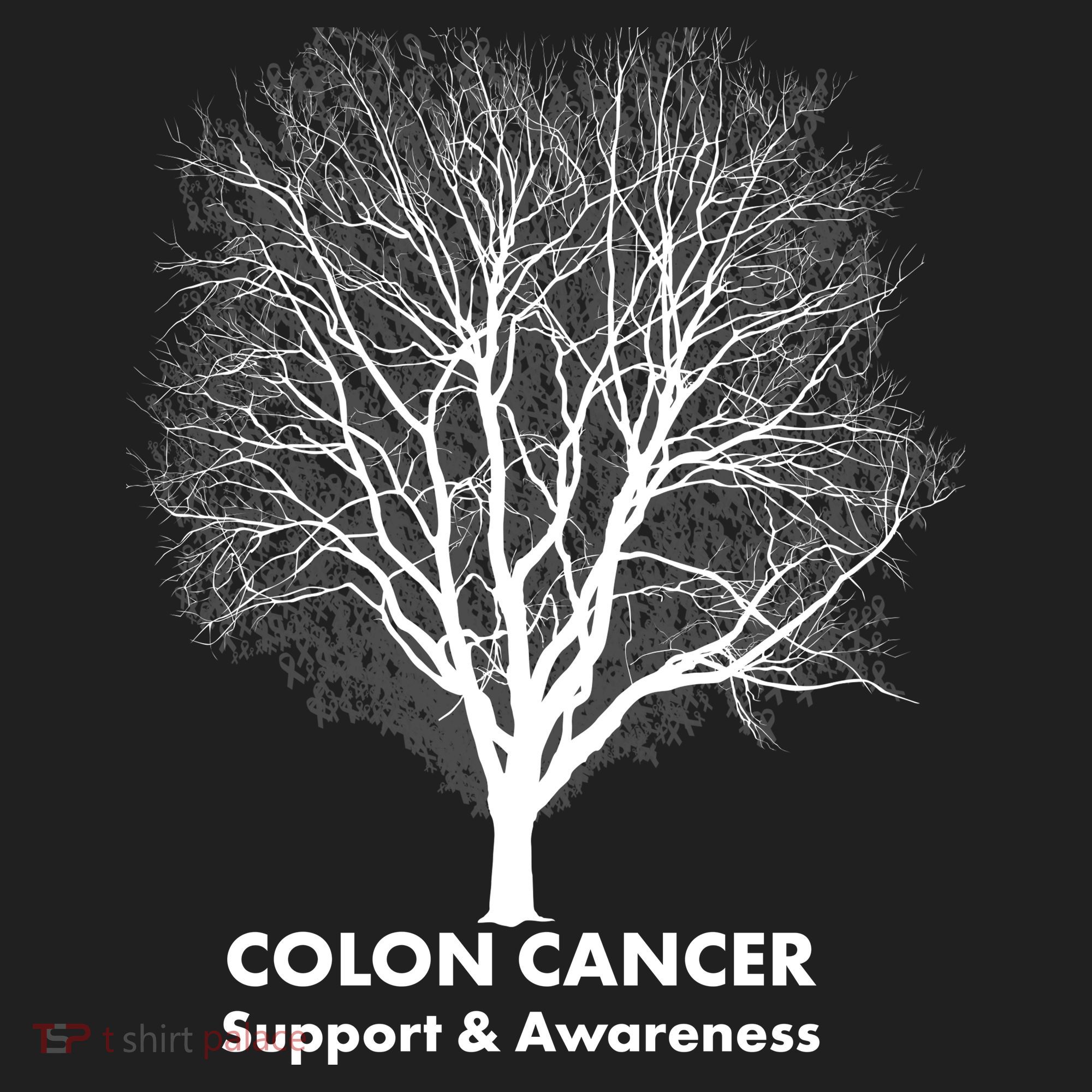 Colon Cancer Awareness Tree Tumbler