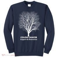 Colon Cancer Awareness Tree Sweatshirt thumb 0