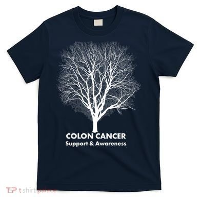 Colon Cancer Awareness Tree T-Shirt