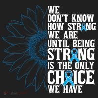 Colon Cancer Being Strong Is The Only Choice Beanie thumb 2