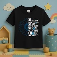 Colon Cancer Being Strong Is The Only Choice Toddler T-Shirt thumb 3