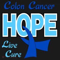 Colon Cancer Hope Live Cure Doggie Tank thumb 4