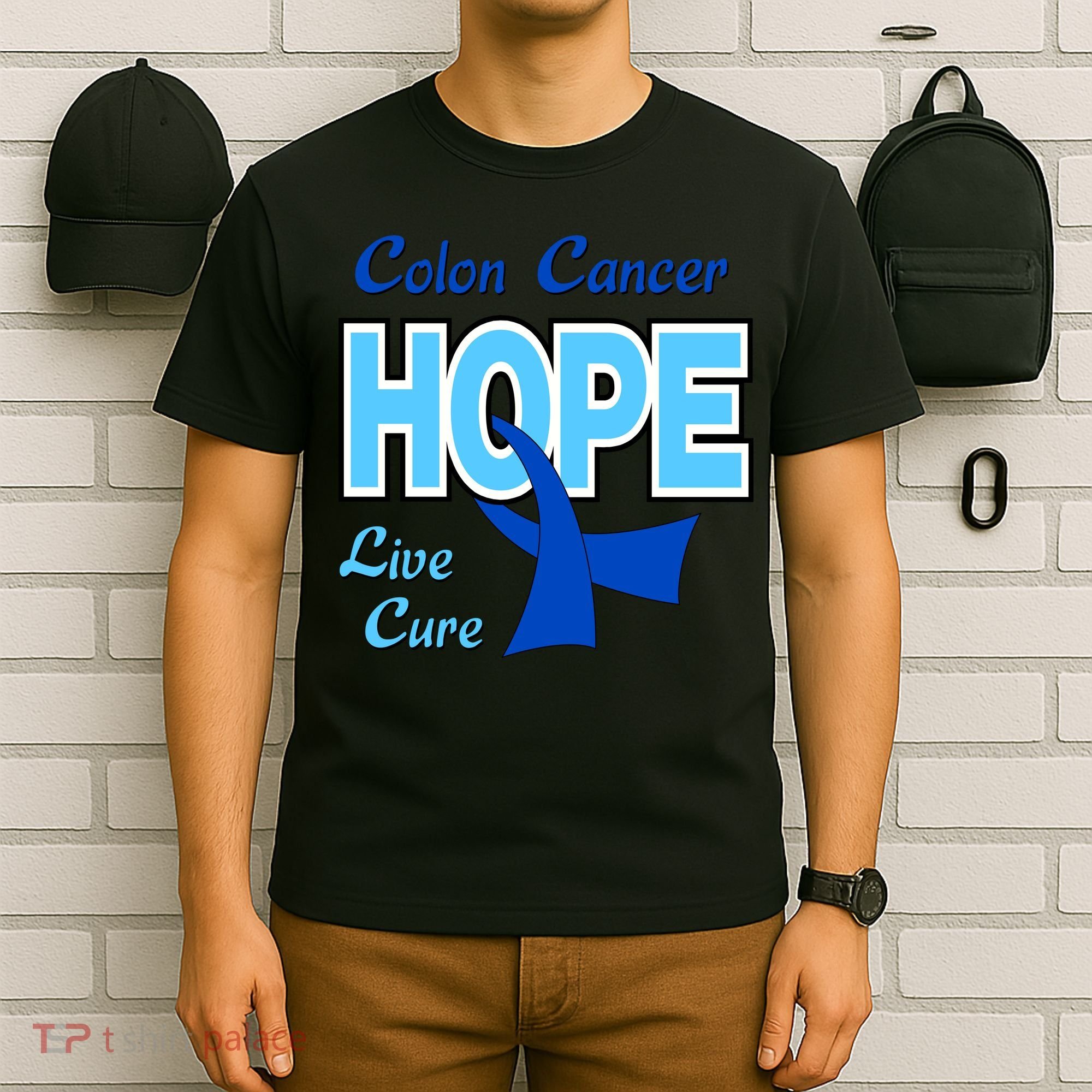 Colon Cancer Hope Live Cure T-Shirt