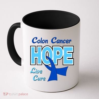Colon Cancer Hope Live Cure Coffee Mug
