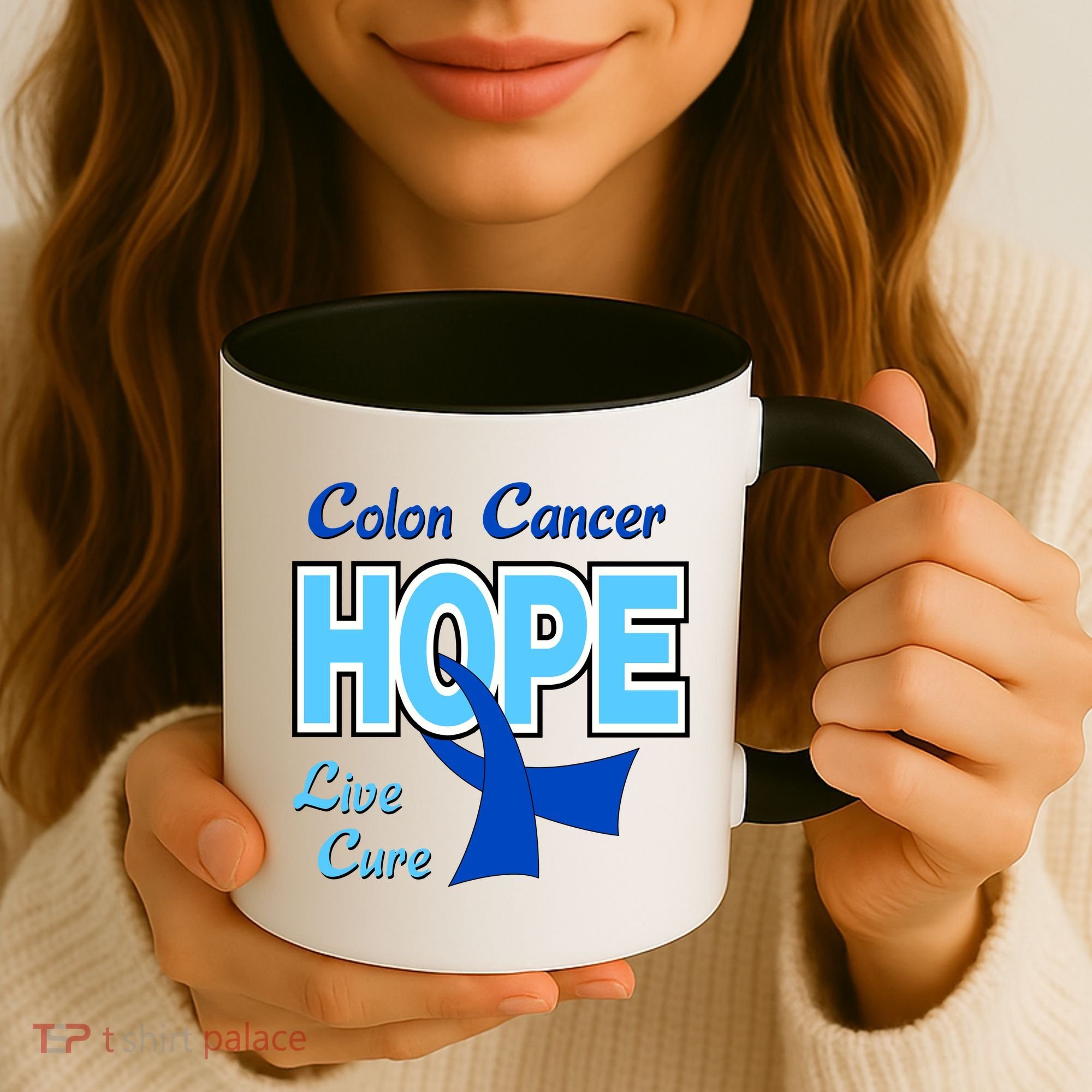 Colon Cancer Hope Live Cure Coffee Mug