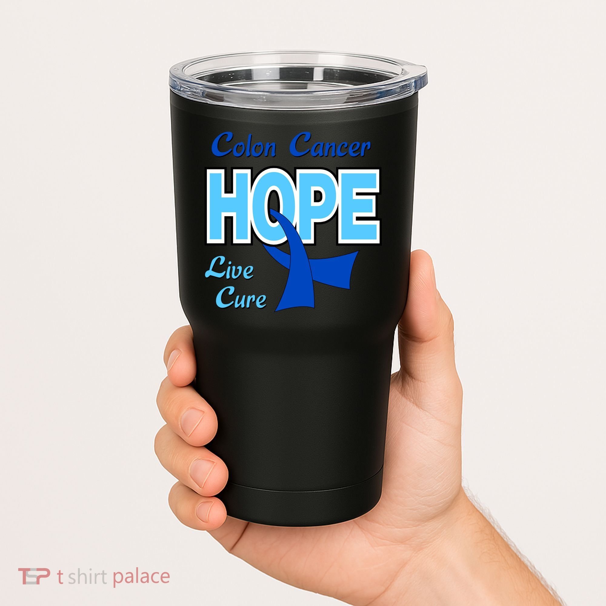 Colon Cancer Hope Live Cure Tumbler