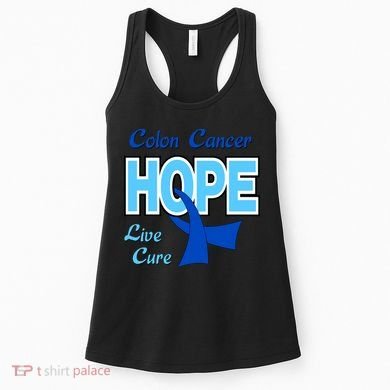 Colon Cancer Hope Live Cure Women's Tank Top