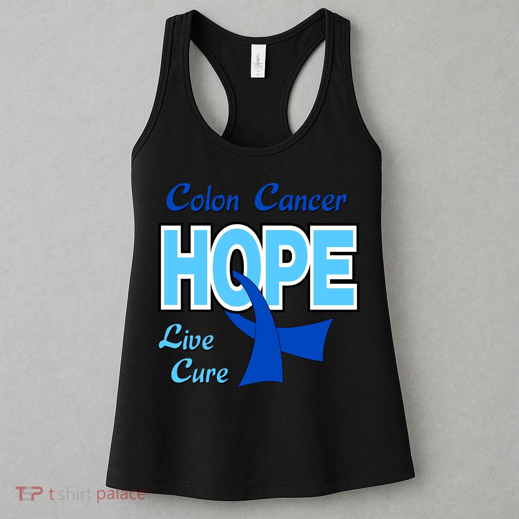 Colon Cancer Hope Live Cure Women's Tank Top