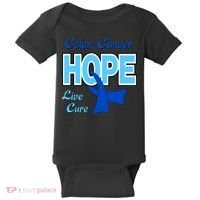 Colon Cancer Hope Live Cure Baby Bodysuit thumb 0