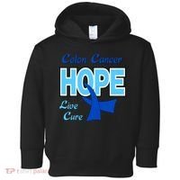 Colon Cancer Hope Live Cure Toddler Hoodie thumb 0