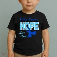 Colon Cancer Hope Live Cure Toddler T-Shirt thumb 2