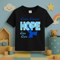 Colon Cancer Hope Live Cure Toddler T-Shirt thumb 3