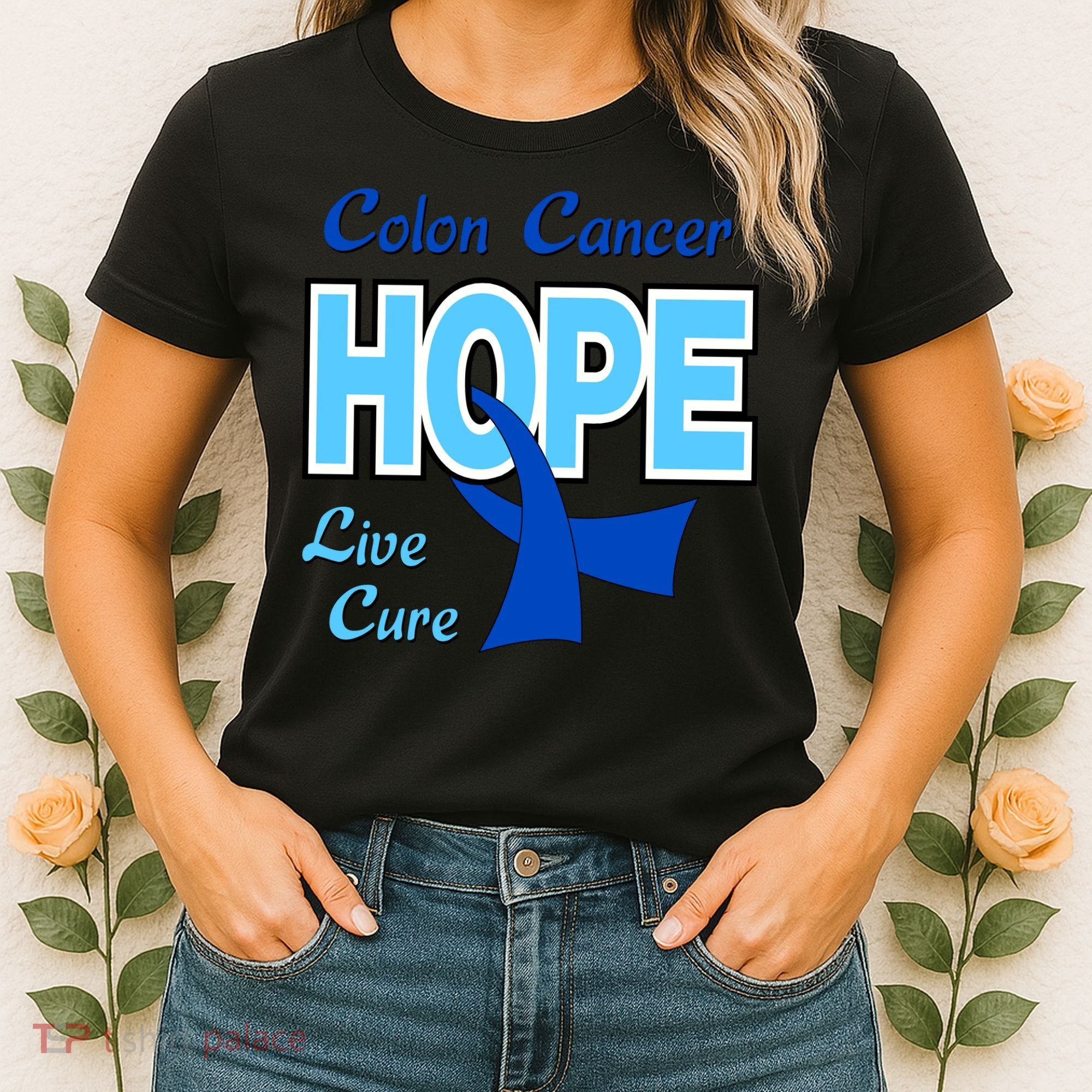 Colon Cancer Hope Live Cure Women's T-Shirt