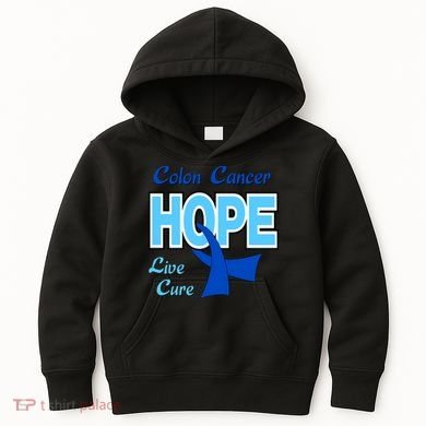 Colon Cancer Hope Live Cure Kids Hoodie
