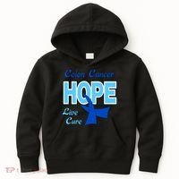 Colon Cancer Hope Live Cure Kids Hoodie thumb 0