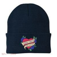 Colon Cancer Support Educate Advocate Beanie thumb 0