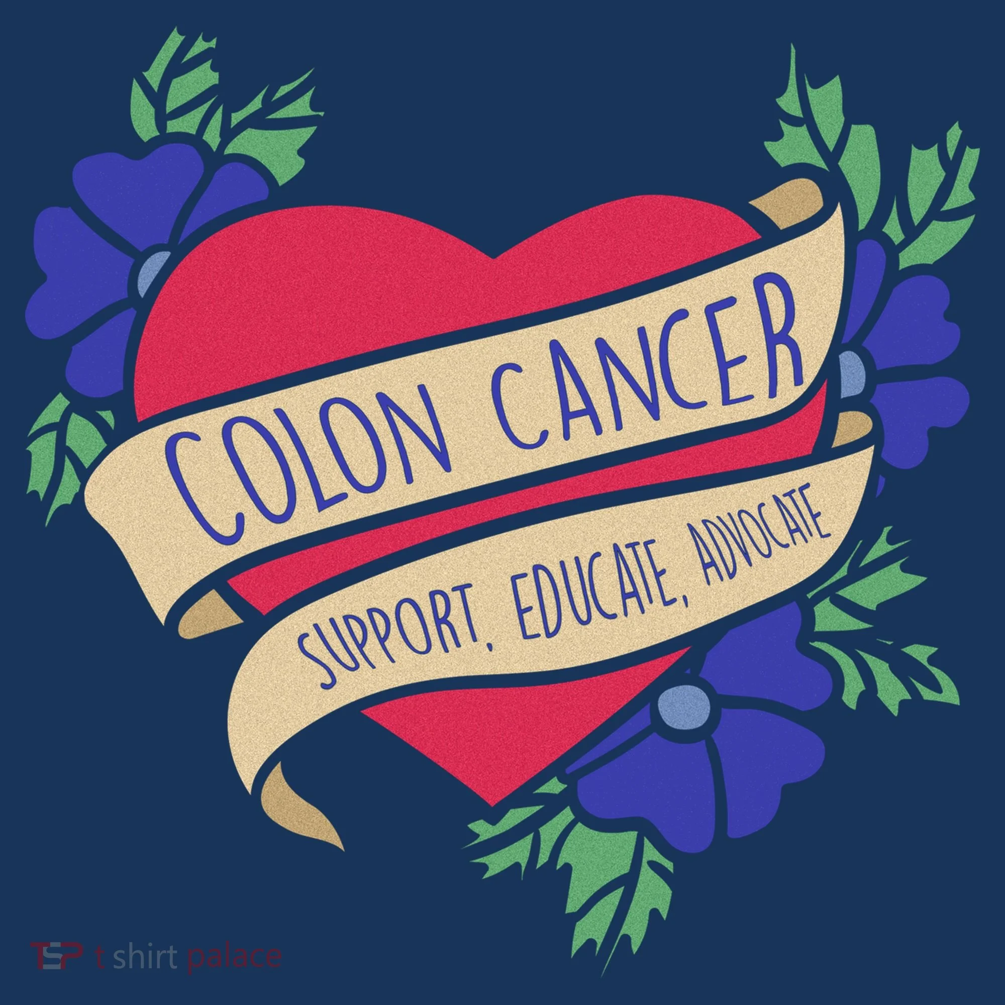Colon Cancer Support Educate Advocate Baby Bodysuit