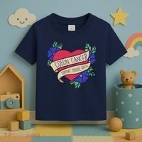 Colon Cancer Support Educate Advocate Toddler T-Shirt thumb 3
