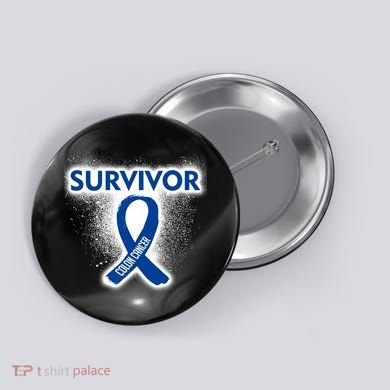 Colon Cancer Survivor Button