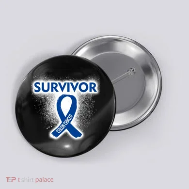Colon Cancer Survivor Button