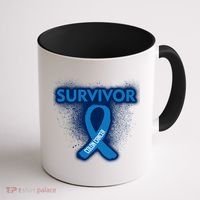 Colon Cancer Survivor Coffee Mug thumb 1