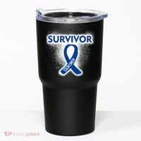 Colon Cancer Survivor Tumbler thumb 0