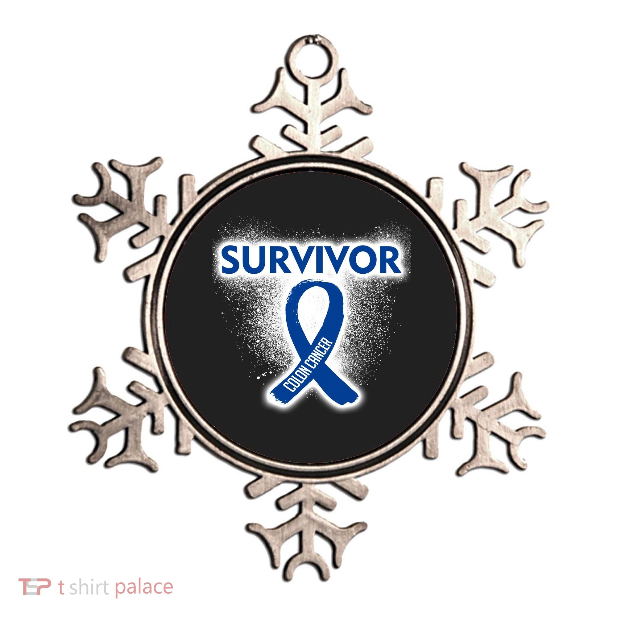 Colon Cancer Survivor Ornament