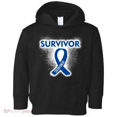 Colon Cancer Survivor Toddler Hoodie