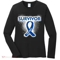 Colon Cancer Survivor Women's Long Sleeve Shirt thumb 0