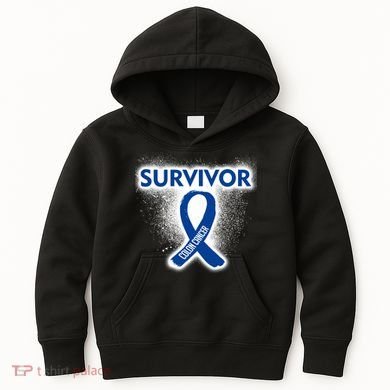 Colon Cancer Survivor Kids Hoodie