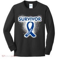 Colon Cancer Survivor Kids Long Sleeve Shirt thumb 0