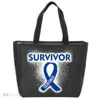 Colon Cancer Survivor Tote Bag thumb 0