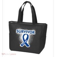 Colon Cancer Survivor Tote Bag thumb 3
