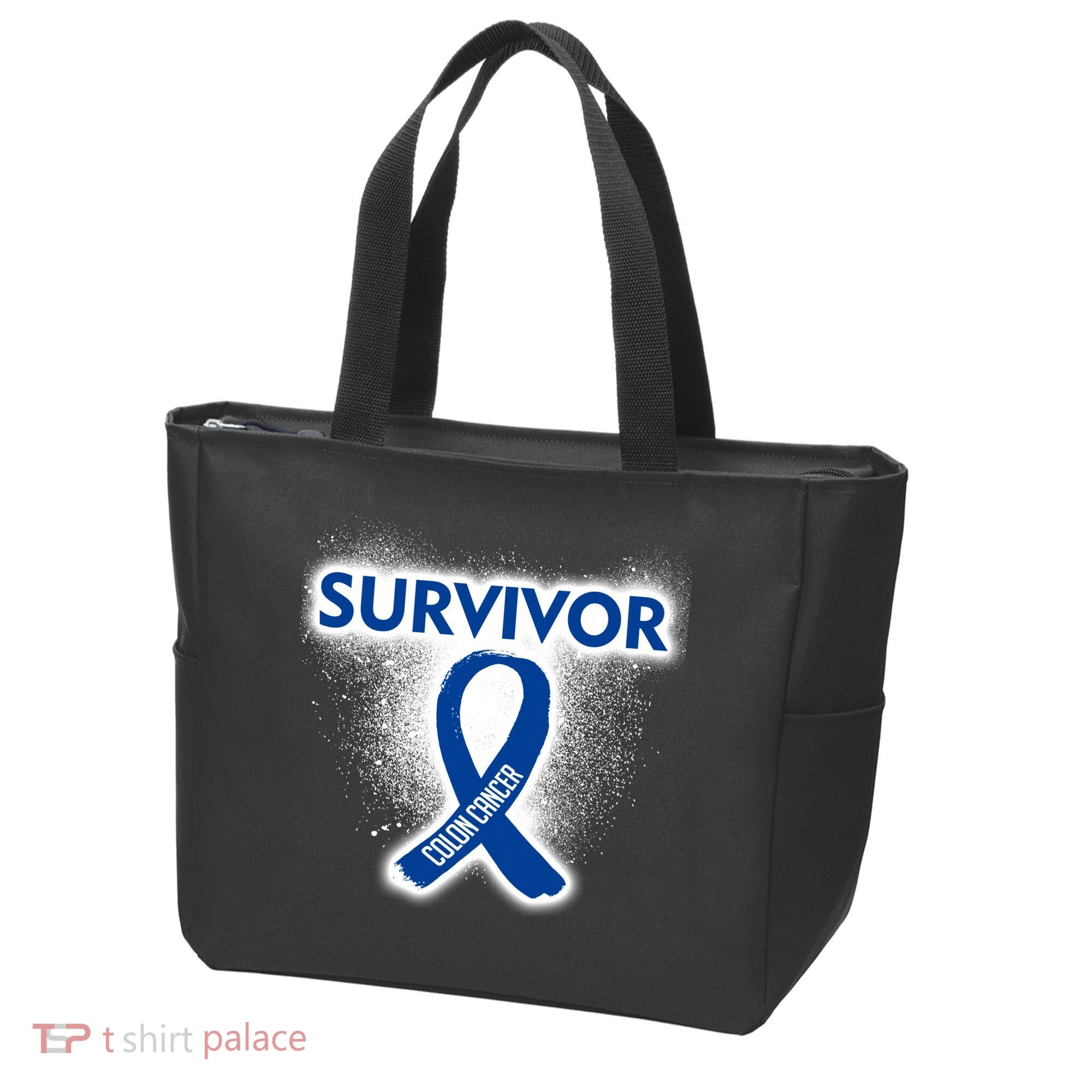 Colon Cancer Survivor Tote Bag