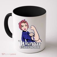 Colon Cancer Unbreakable Warrior Coffee Mug thumb 0